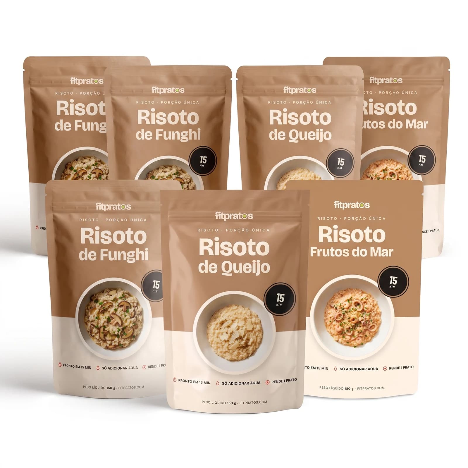 Kit Jantar Cremoso: 9 Risotos